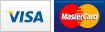 accepted payment - visa- master card